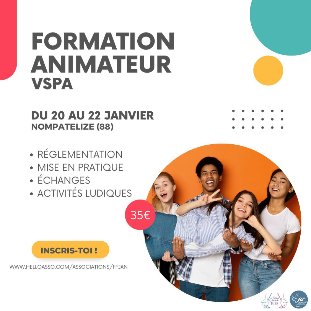 Formation animateurs VSPA 2023